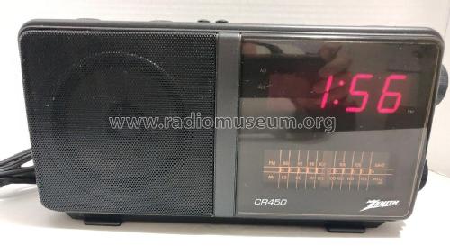 CR450 Clock Radio ; Zenith Radio Corp.; (ID = 2856611) Radio