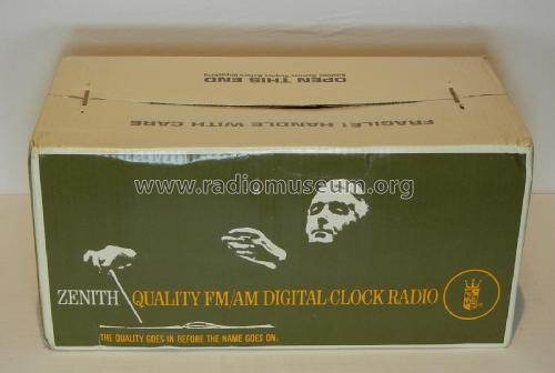 Solid State FM-AM Digital Clock Radio E465W; Zenith Radio Corp.; (ID = 2875703) Radio