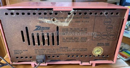 F508V Ch= 5F05; Zenith Radio Corp.; (ID = 3034501) Radio