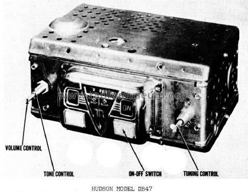 6MH089 Hudson DB 47 ; Zenith Radio Corp.; (ID = 893724) Car Radio