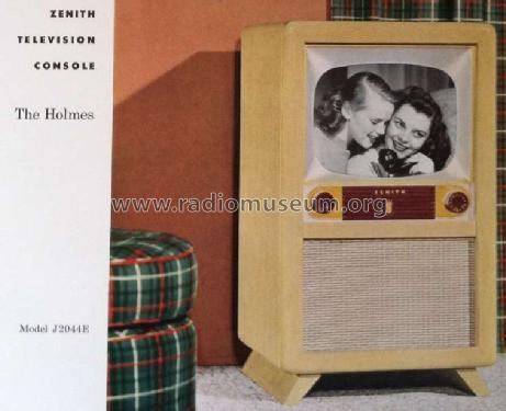 J2044E Ch= 20J21; Zenith Radio Corp.; (ID = 3001180) Television