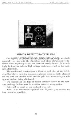 Long Distance Radio Apparatus Bulletin J-20; Zenith Radio Corp.; (ID = 2198206) Paper