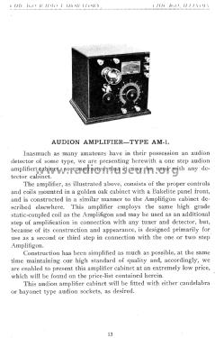 Long Distance Radio Apparatus Bulletin J-20; Zenith Radio Corp.; (ID = 2198207) Paper