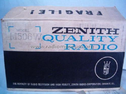 M506W Ch= 5M02; Zenith Radio Corp.; (ID = 228420) Radio