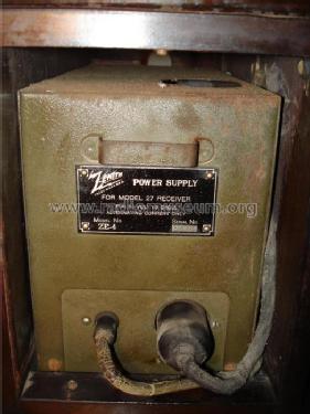 Power Unit ZE4; Zenith Radio Corp.; (ID = 418663) Power-S