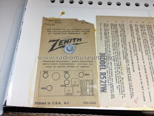 R521W Ch= 5R03; Zenith Radio Corp.; (ID = 2220703) Radio