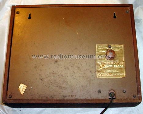 KR-102 Radial Speaker ; Zenith Radio Corp.; (ID = 1404384) Speaker-P