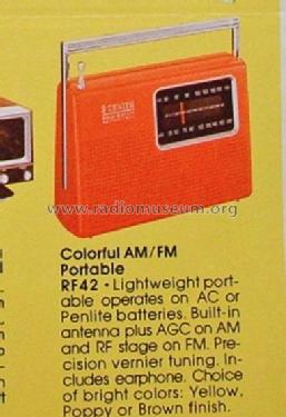 RF42V ; Zenith Radio Corp.; (ID = 2439297) Radio