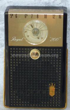 Royal 200 7AT48Z; Zenith Radio Corp.; (ID = 2818197) Radio