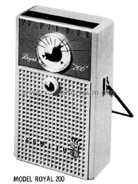 Royal 200F Ch= 7AT48Z4; Zenith Radio Corp.; (ID = 599020) Radio