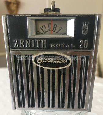 Royal 20-G Vest Pocket Radio Ch= 8NT-47-Z9; Zenith Radio Corp.; (ID = 2550193) Radio