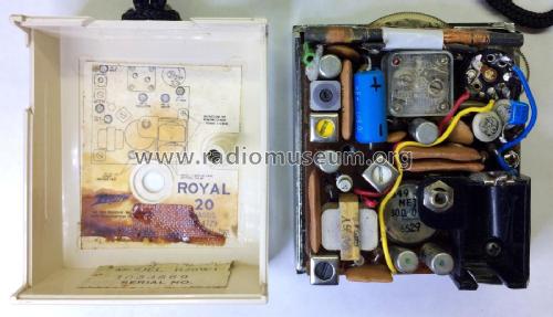 Royal 20-G Vest Pocket Radio Ch= 8NT-47-Z9; Zenith Radio Corp.; (ID = 3023408) Radio