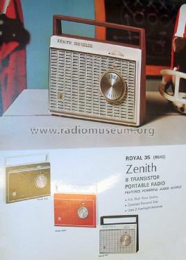 Royal 35 ; Zenith Radio Corp.; (ID = 1632245) Radio