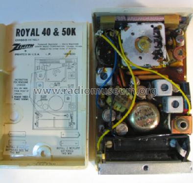 Royal 40 Ch= 6KT43Z1; Zenith Radio Corp.; (ID = 285202) Radio