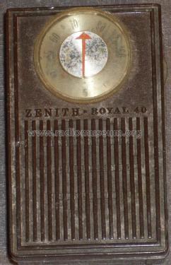 Royal 40 Ch= 6KT44Z1; Zenith Radio Corp.; (ID = 2515926) Radio