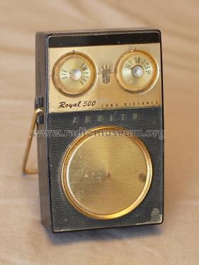 Royal 500E Ch=8CT40Z2; Zenith Radio Corp.; (ID = 1896529) Radio