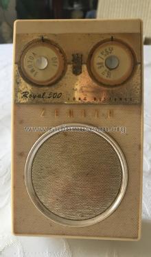 Royal 500E Ch= 8CT40Z7; Zenith Radio Corp.; (ID = 2550189) Radio