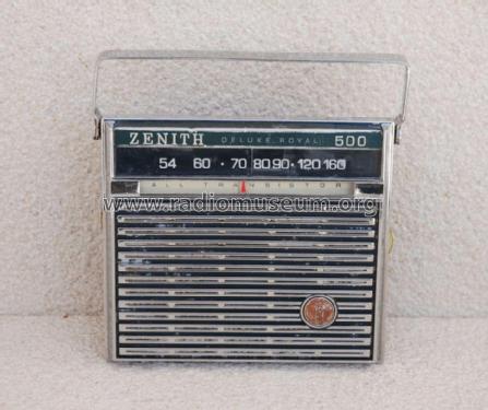 Royal 500N-G Ch=8NT40Z8 - 8NT40Z9; Zenith Radio Corp.; (ID = 1835405) Radio