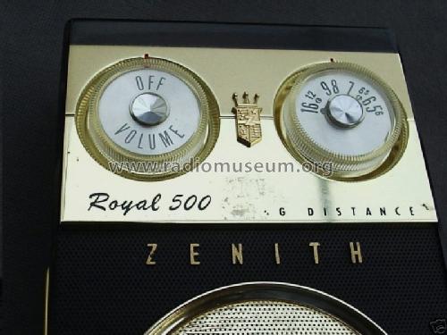 Royal 500YE1 Pocket Radio 500YE1 Ch=8KT40Z2; Zenith Radio Corp.; (ID = 869757) Radio