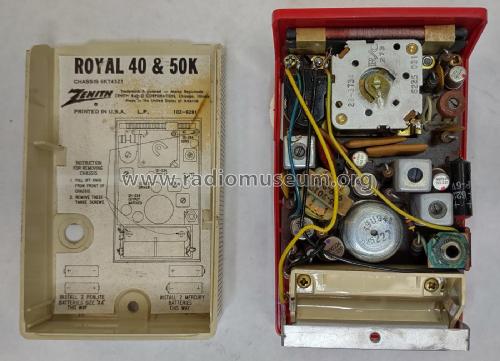 Royal 50VK Ch= 6KT43Z1; Zenith Radio Corp.; (ID = 2680260) Radio