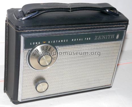 Royal 705YM Ch= 7MT45Z8 Radio Zenith Radio Corp.; Chicago, IL 