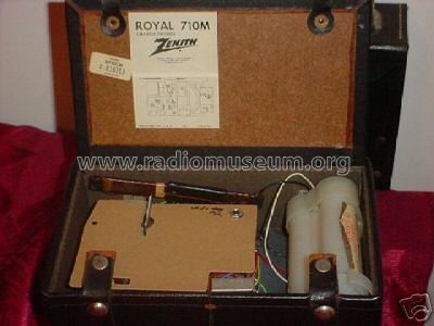 Royal 710-M Ch= 7MT43Z2; Zenith Radio Corp.; (ID = 143338) Radio