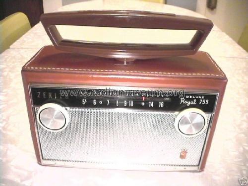 Royal 755LF De Luxe Ch=8ET41Z2; Zenith Radio Corp.; (ID = 276085) Radio