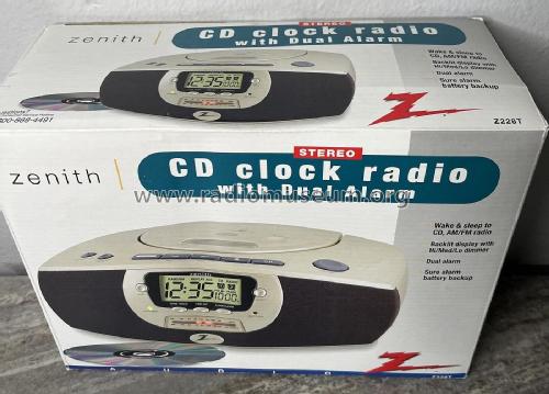 Stereo CD Clock Radio Z228T; Zenith Radio Corp.; (ID = 2911639) Radio