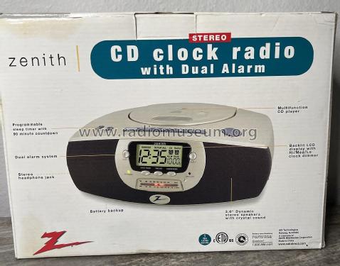 Stereo CD Clock Radio Z228T; Zenith Radio Corp.; (ID = 2911641) Radio