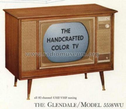 5558WU The Glendale Ch= 25MC30; Zenith Radio Corp.; (ID = 1197195) Television