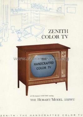 The Hobart 5522WU 25MC30; Zenith Radio Corp.; (ID = 1044268) Television