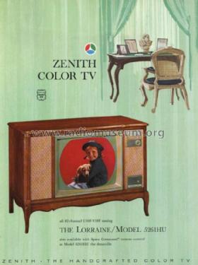 5261HU The Lorraine 25MC30; Zenith Radio Corp.; (ID = 1177810) Television