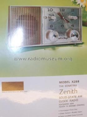 X288M Ch= 4NT25Z2; Zenith Radio Corp.; (ID = 2439343) Radio