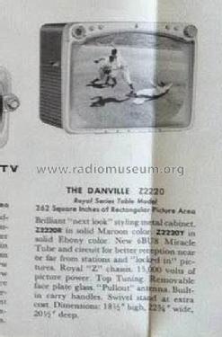 Z2220R Ch= 17Z20; Zenith Radio Corp.; (ID = 1977658) Television