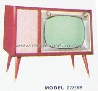 Z2258RU Ch= 17Z22U; Zenith Radio Corp.; (ID = 1992356) Television