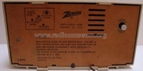 Z260 Ch= 4ZT29; Zenith Radio Corp.; (ID = 2427424) Radio