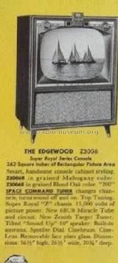 Z3006E Ch= 17Z22Q; Zenith Radio Corp.; (ID = 1996765) Television