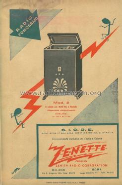 Zenette Console 2; Zenith Radio Corp.; (ID = 2910945) Radio