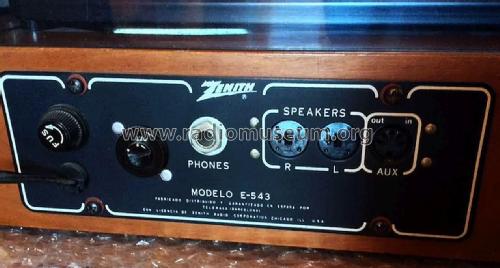 Solid State Stereo Phonograph E-543; Zenith, Telerasa; (ID = 3103491) R-Player