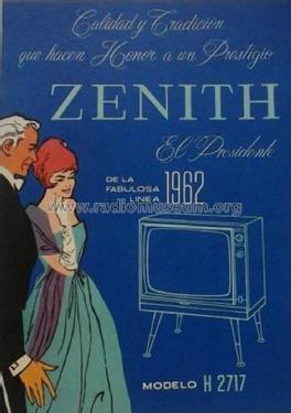 H-2717; Zenith, Telerasa; (ID = 2439647) Fernseh-E