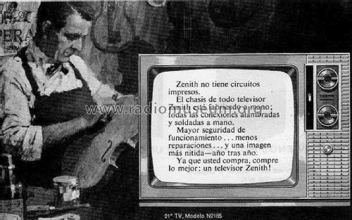 N-2185 Ch= 14N26; Zenith, Telerasa; (ID = 3103453) Fernseh-E