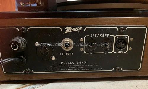 Solid State Stereo Phonograph E-543; Zenith, Telerasa; (ID = 3104245) R-Player