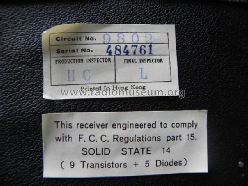 Solid State Fourteen AF9801 ; Zephyr Co., Ltd.; (ID = 805816) Radio