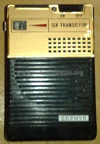 Six Transistor GR-3T6; Zephyr Co., Ltd.; (ID = 725180) Radio