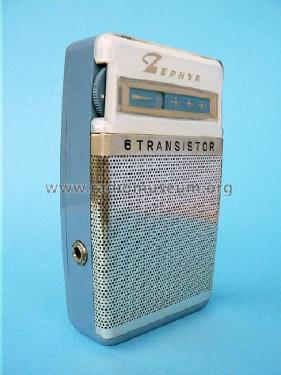 6 Transistor Radio ZR-740; Zephyr Co., Ltd.; (ID = 368055) Radio