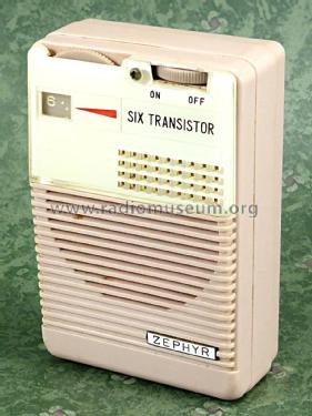 Six Transistor GR-3T6; Zephyr Co., Ltd.; (ID = 2244084) Radio