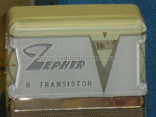 6 Transistor ZR-620; Zephyr Co., Ltd.; (ID = 1466323) Radio