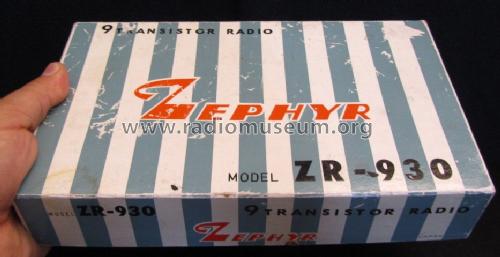 9 Transistor ZR-930; Zephyr Co., Ltd.; (ID = 1314355) Radio