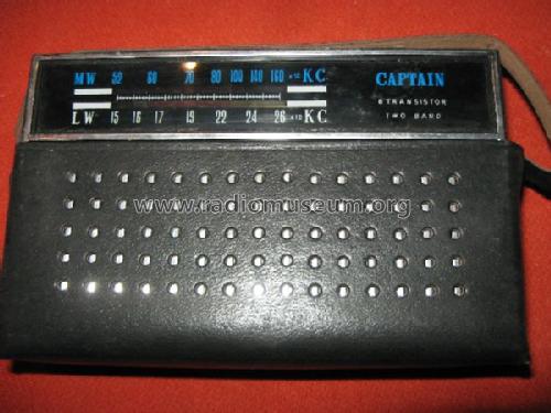 Captain 8 Transistor Two Band ; Zephyr Radio Co. Ltd (ID = 1312297) Radio