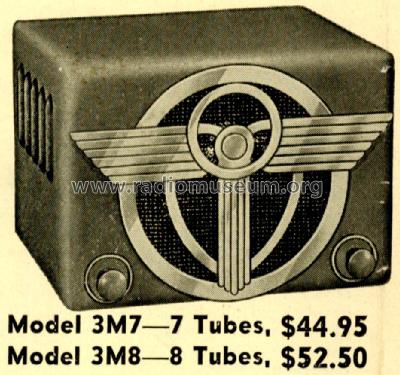 3M7 ; Zephyr Radio Co.; (ID = 1703290) Car Radio